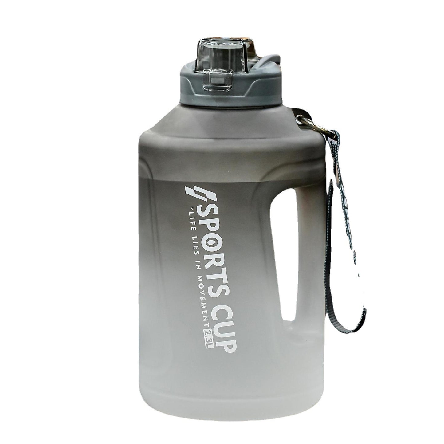 Extra Large Capacity Cup With Straw Fitness Sports Water Bottle Fitness Big Bottles